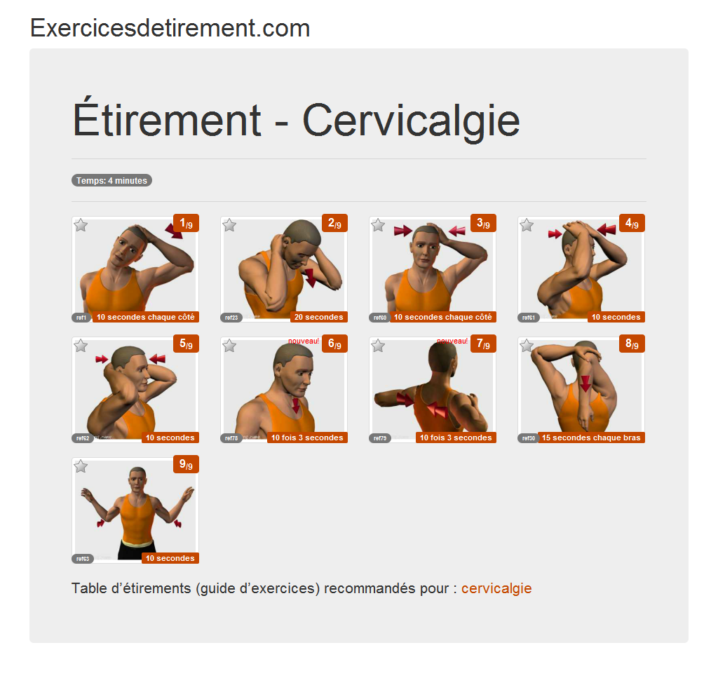 étirement-cervicalgie